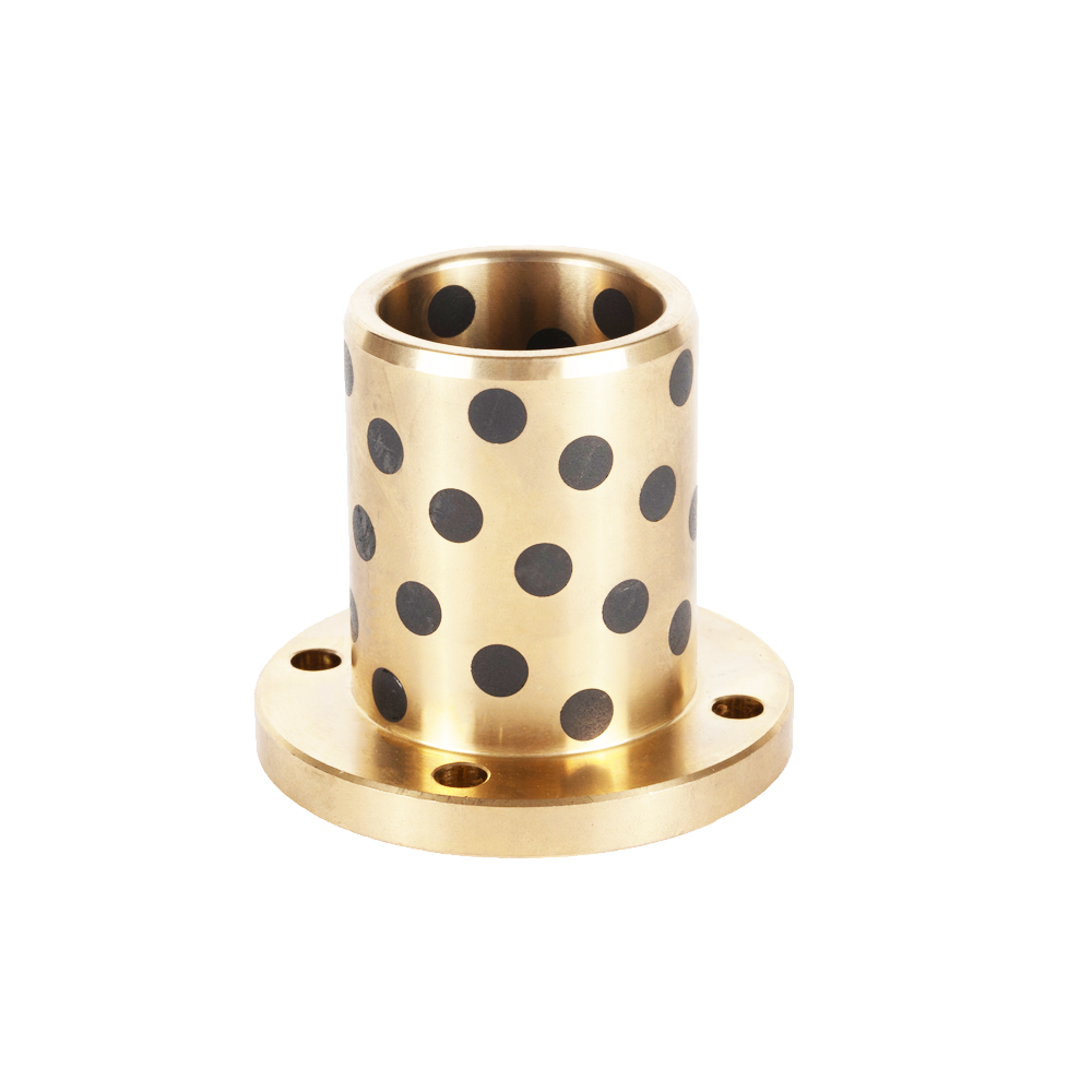 Inlaid Solid Lubricated Round Flange ZJB-02Y